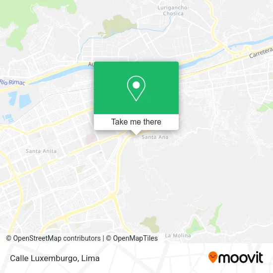Mapa de Calle Luxemburgo