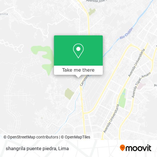 shangrila  puente piedra map