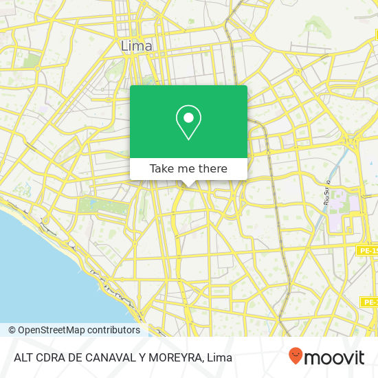 ALT  CDRA  DE CANAVAL Y MOREYRA map