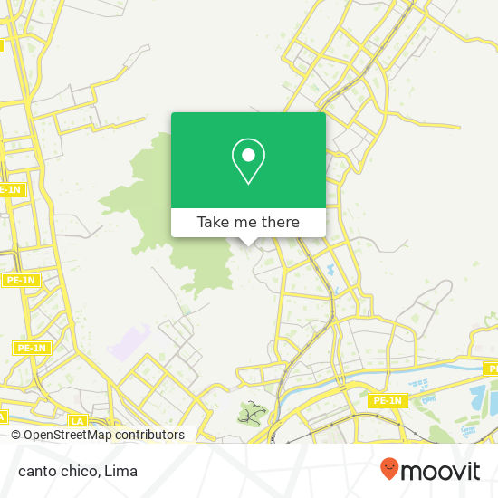 canto chico map