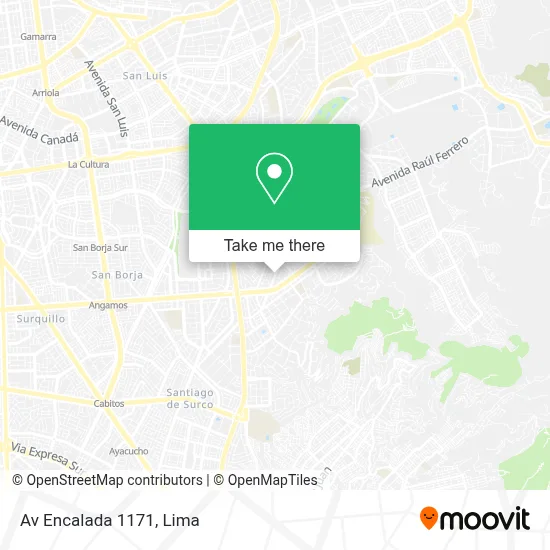 Av  Encalada 1171 map