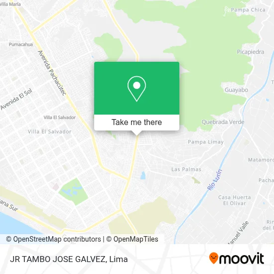 JR  TAMBO   JOSE GALVEZ map