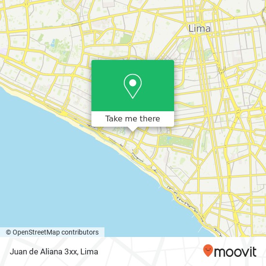 Juan de Aliana 3xx map