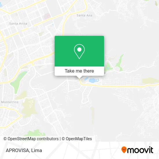 APROVISA map