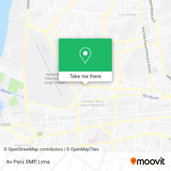 Av  Perú   SMP map