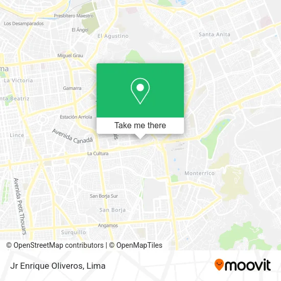Mapa de Jr  Enrique Oliveros