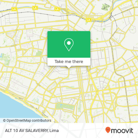 ALT  10 AV  SALAVERRY map