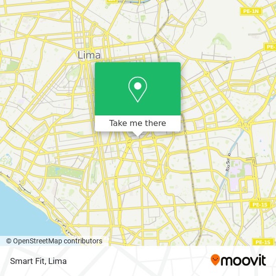 Smart Fit map