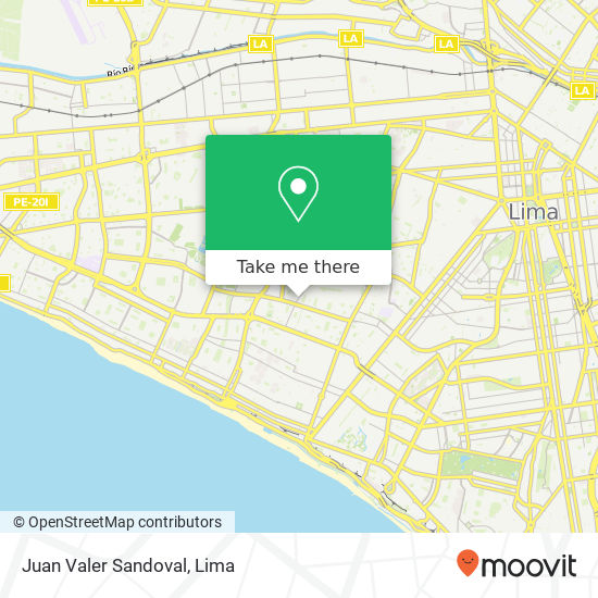 Mapa de Juan Valer Sandoval