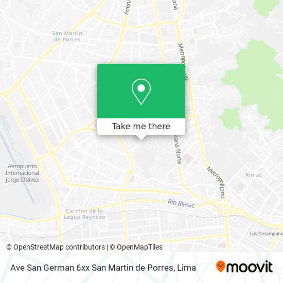 Ave San German 6xx San Martin de Porres map