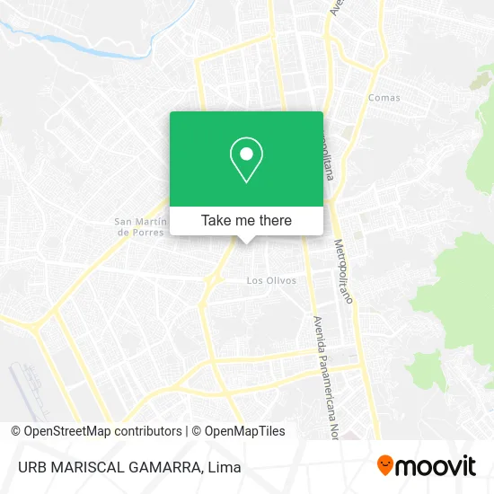 URB MARISCAL GAMARRA map