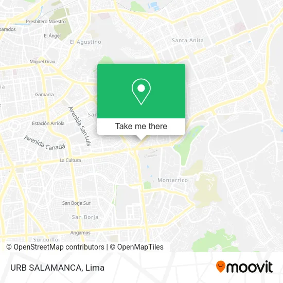 Mapa de URB  SALAMANCA