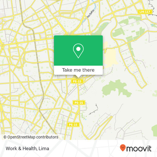 Work & Health map