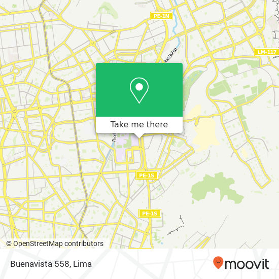 Buenavista 558 map