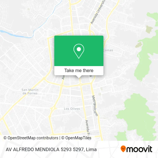 AV  ALFREDO MENDIOLA 5293 5297 map