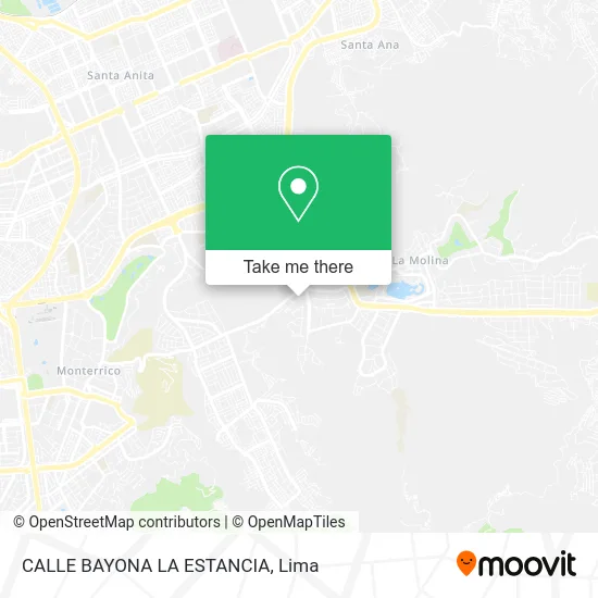 CALLE BAYONA   LA ESTANCIA map