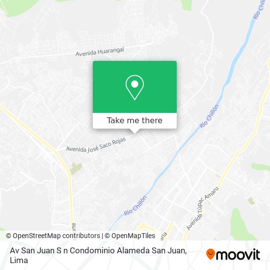 Av  San Juan S n Condominio Alameda San Juan map
