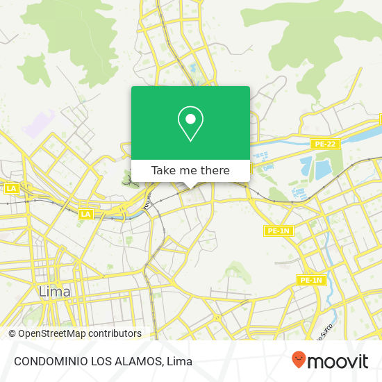 Mapa de CONDOMINIO LOS ALAMOS