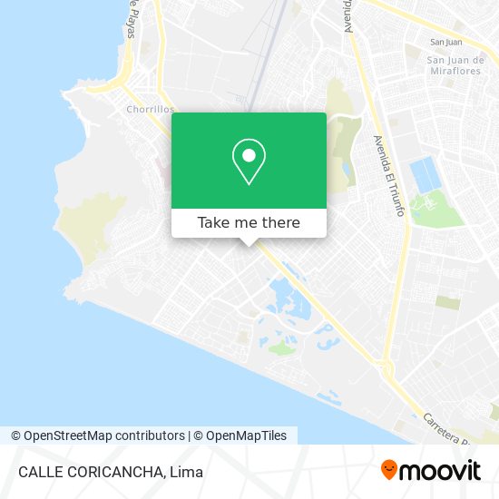 CALLE CORICANCHA map