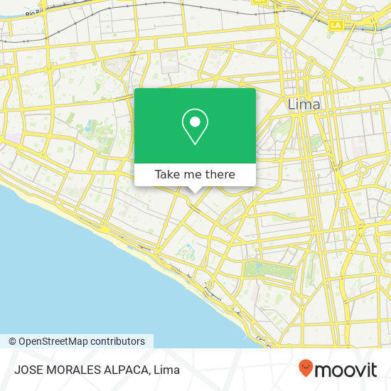 JOSE MORALES ALPACA map