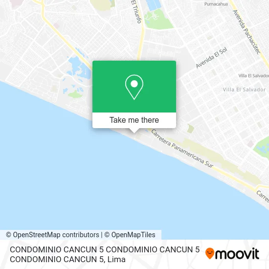 CONDOMINIO CANCUN 5  CONDOMINIO CANCUN 5 CONDOMINIO CANCUN 5 map