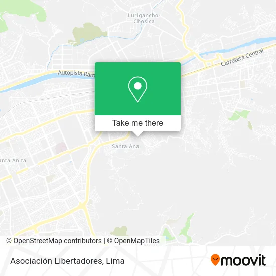 Mapa de Asociación Libertadores