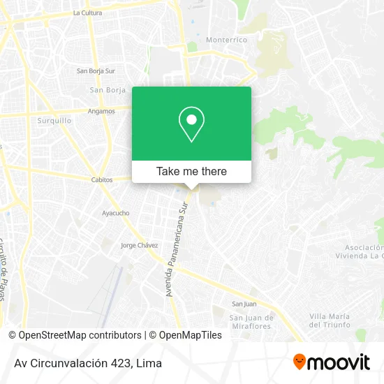 Mapa de Av Circunvalación 423