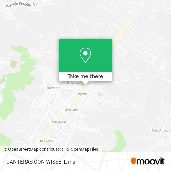 CANTERAS CON WISSE map