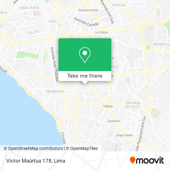 Mapa de Victor Maúrtua 178