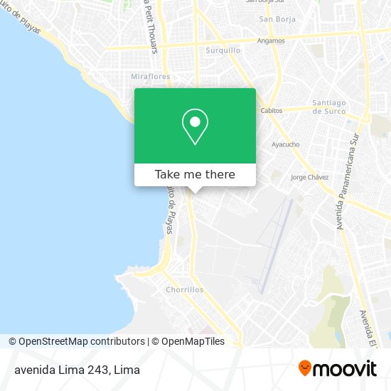 avenida Lima 243 map