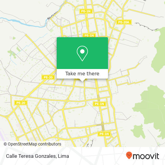 Calle Teresa Gonzales map