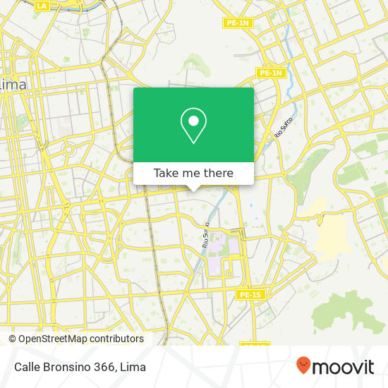 Calle Bronsino 366 map