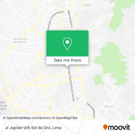 Jr  Jupiter  Urb  Sol de Oro map
