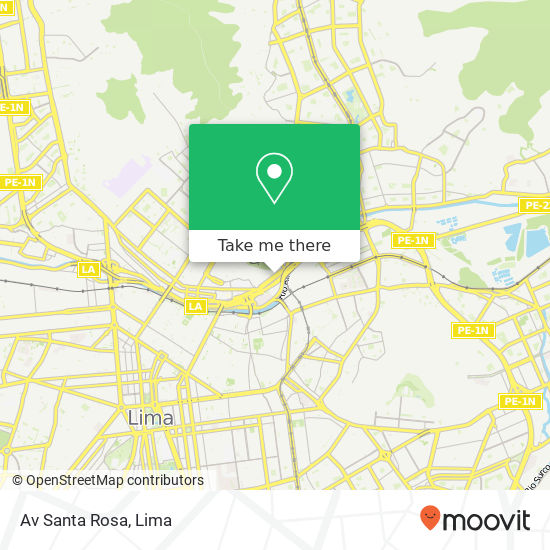 Av  Santa Rosa map