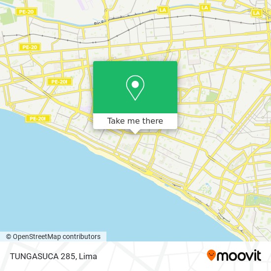 TUNGASUCA 285 map