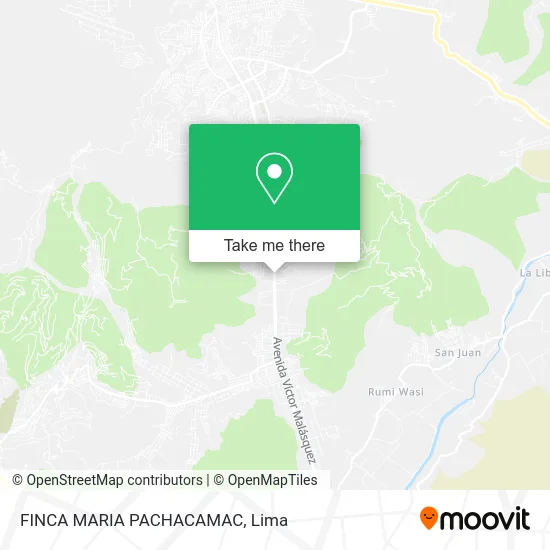 FINCA MARIA   PACHACAMAC map