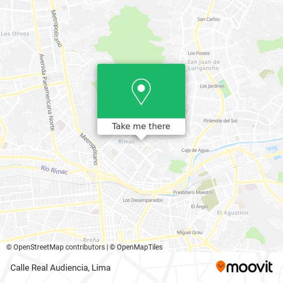 Calle Real Audiencia map