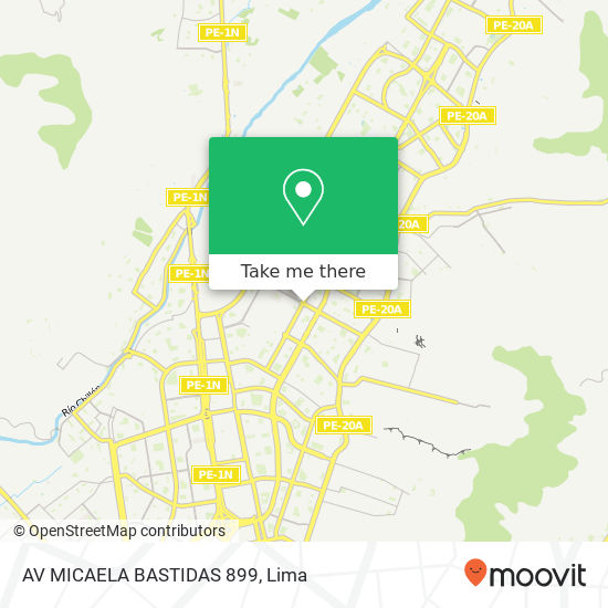 AV  MICAELA BASTIDAS 899 map