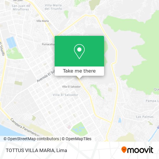 TOTTUS VILLA MARIA map