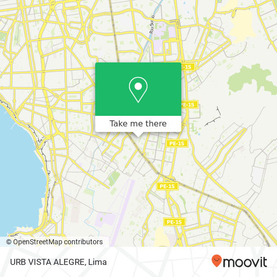 URB  VISTA ALEGRE map