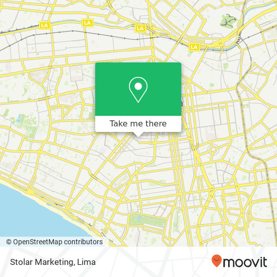 Stolar Marketing map