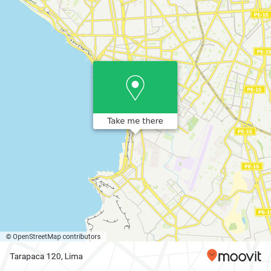 Tarapaca 120 map