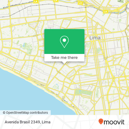 Avenida Brasil 2349 map
