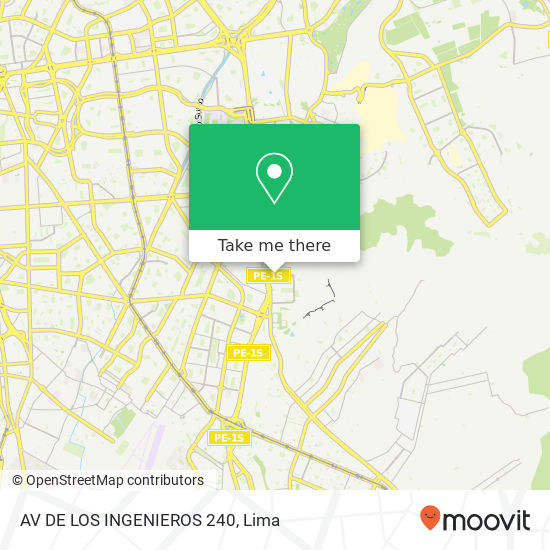 AV DE LOS INGENIEROS 240 map