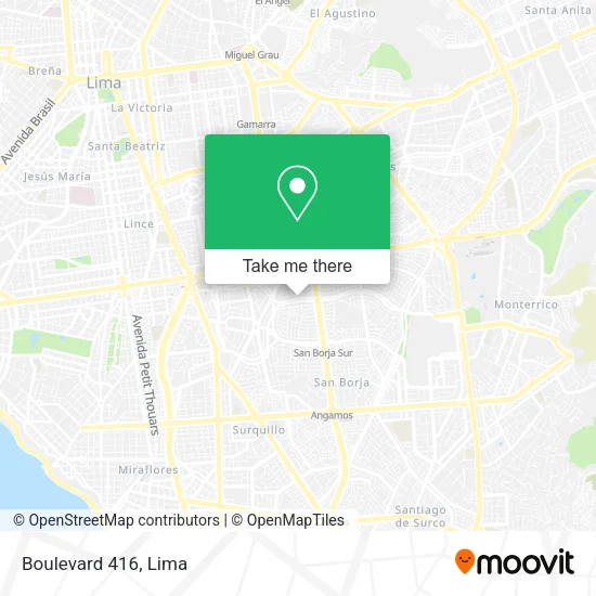 Boulevard 416 map