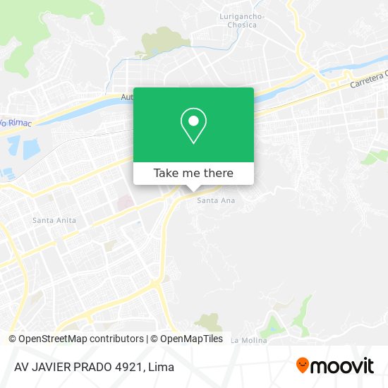 AV  JAVIER PRADO 4921 map