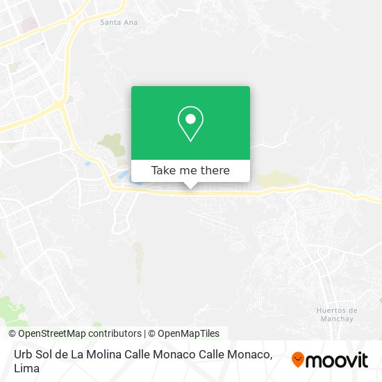 Urb  Sol de La Molina  Calle Monaco  Calle Monaco map