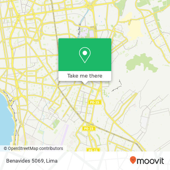 Benavides 5069 map