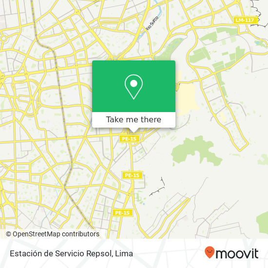 Estación de Servicio Repsol map