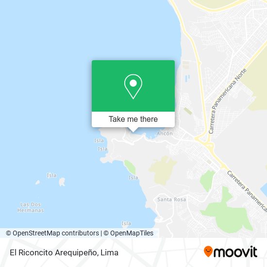 El Riconcito Arequipeño map